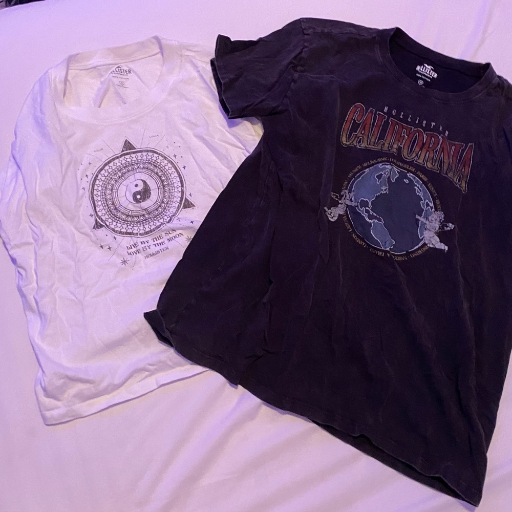 hollister graphic tee pack